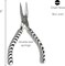 The Beadsmith Chain Nose Pliers – Zebra Print Line – Comfortable Handle with Double Leaf Springs – Jewelry Making Tool for Creating Bracelets, Earrings and Necklaces
